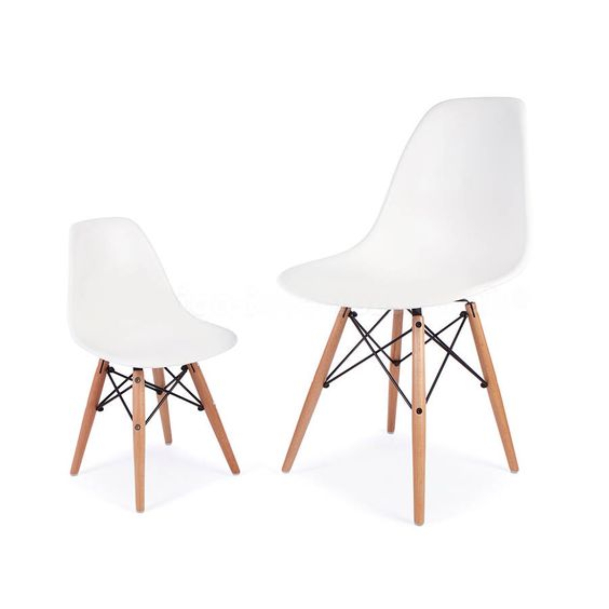 Стул Eames DSW прозрачный